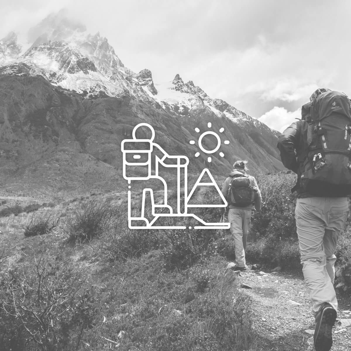 Wandern und Camping