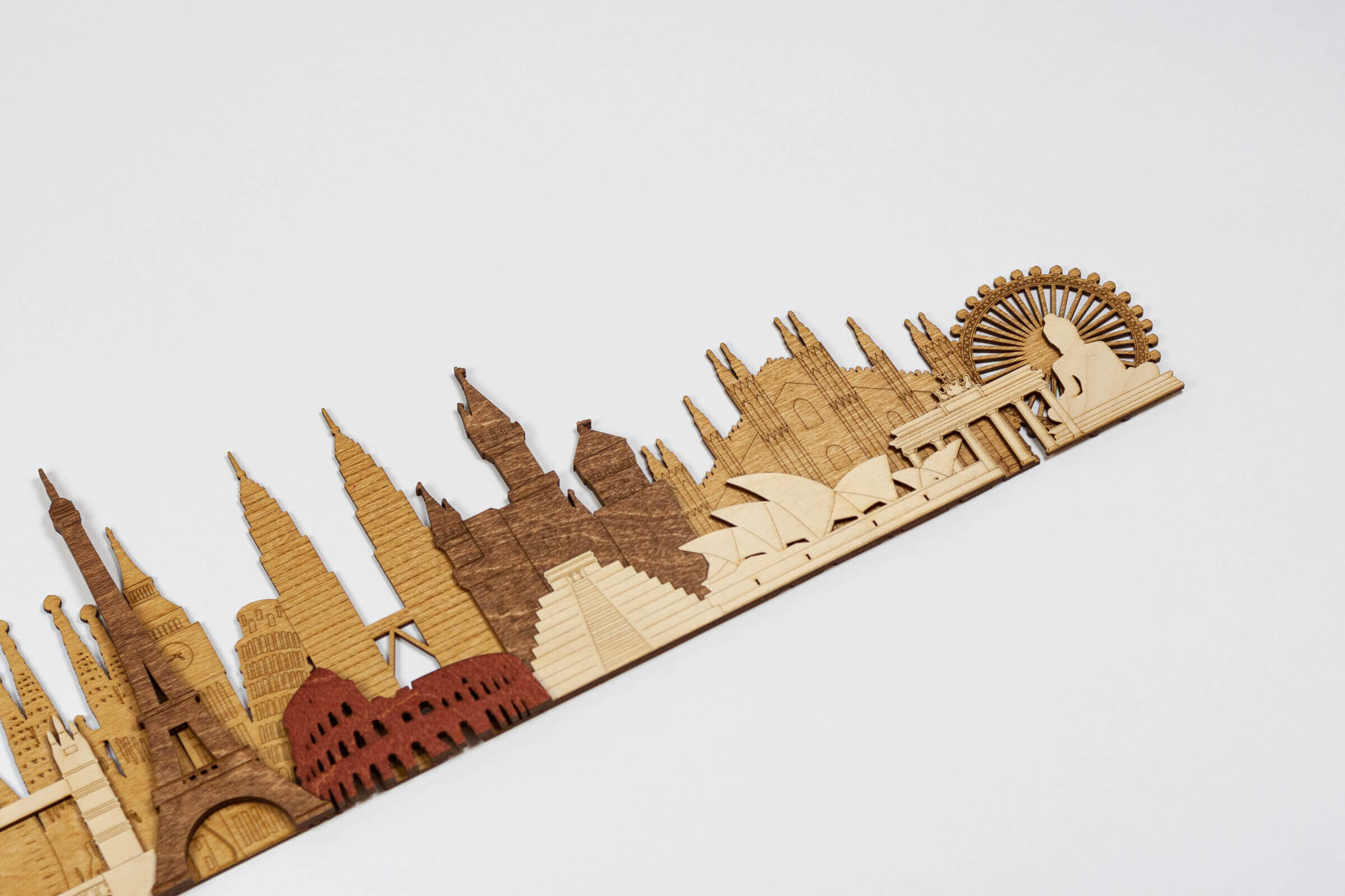 3D-Denkmäler und Sehenswürdigkeiten aus Holz
